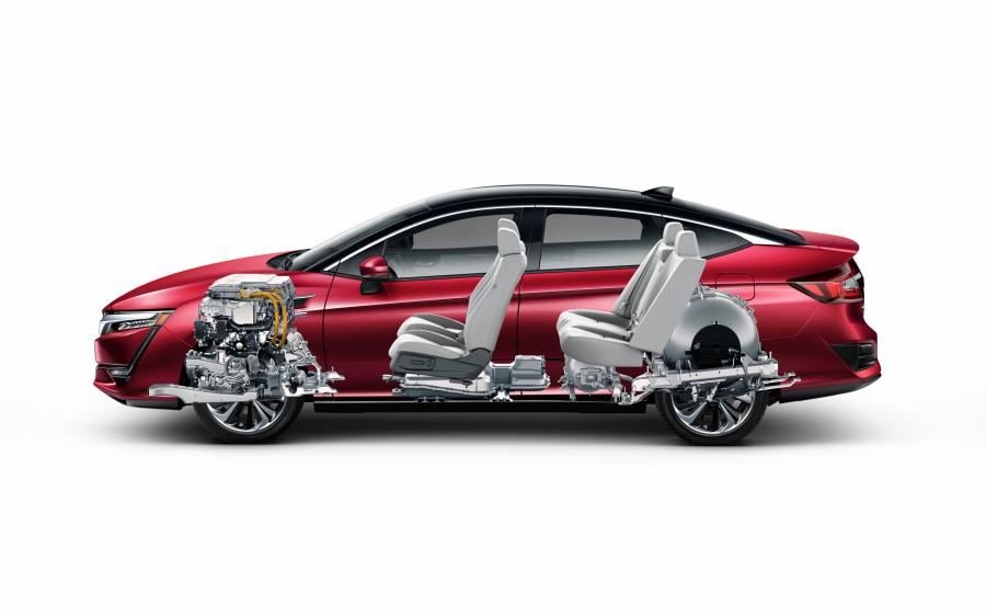 Схема Honda Clarity Fuel Cell 2019 года  (NA) (фото 48 из 50)